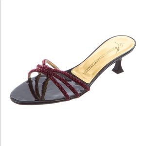 Giuseppe Zanotti Beaded Slides